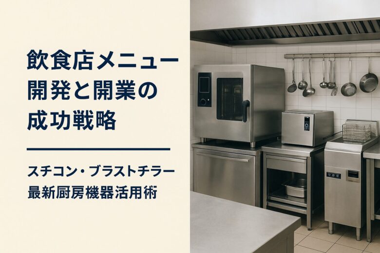 飲食店開業、飲食店メニュー開発